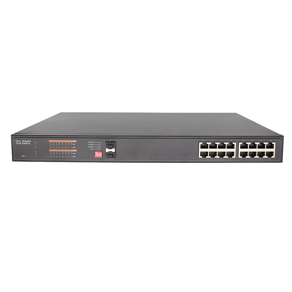 Gigabit POE Switch 16 port