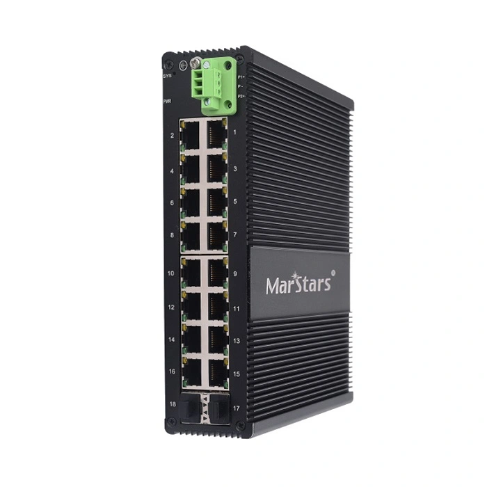 Gigabit Industrial Switch 16 Port