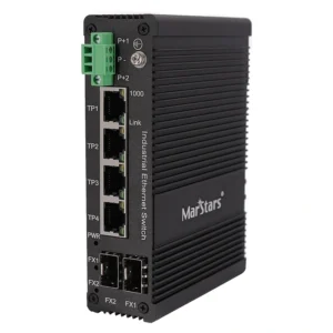 Lite Managed Gigabit Industrial Switch 4-Port POE bT