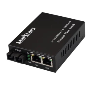 Gigabit Media Converter SM 2-RJ45