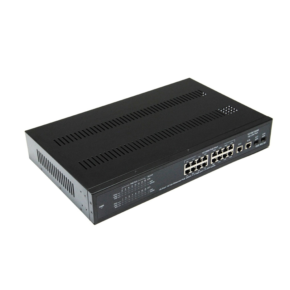 POE Switch 16 port 10/100M